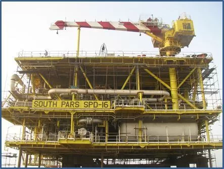 SOUTH PARS SPD 16, SHORTAGE PIPING MATERIAL, CLIENT: ISOICO